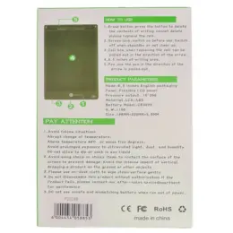 LCD Sketch Tablet Gift Box Back